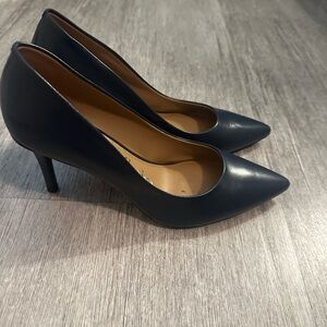 Calvin Klein Women's Navy Heels